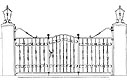 кованые ворота